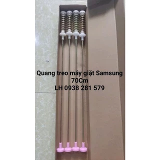 Bộ quang treo ty treo, gióng treo máy giặt Samsung dài 70cm ( bộ 4 thanh )