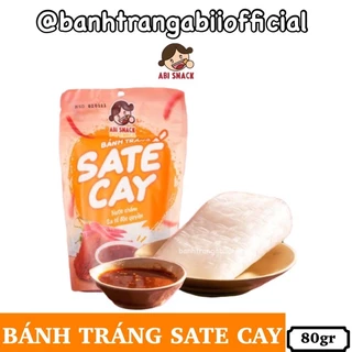 Bánh tráng Sate cay Abi sốt độc quyền hot hit