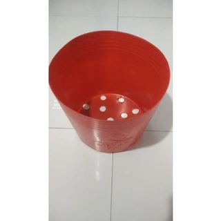 C11A LỚN GIÁ SĨ 3000đ COMBO 50.CÁI CHẬU NHỰA DẺO ĐỎ C11A MÀU ĐẸP CAO 21CM RỘNG 26CM TRỒNG CÂY VÀ HOA KIỂNG VẠN THỌ