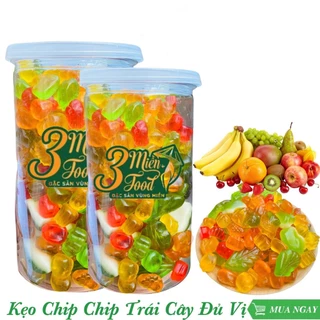 FREESHIP HŨ 500g kẹo dẻo chip chip thơm ngon hấp dẫn