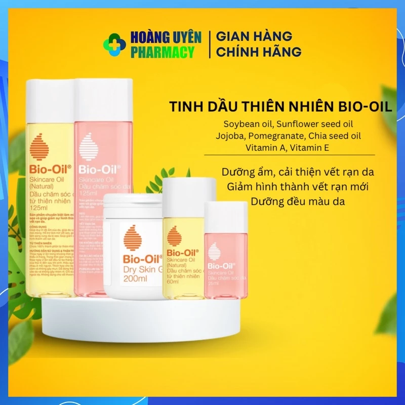 Tinh dầu Bio Oil dưỡng da, chống rạn da (Bio-oil)