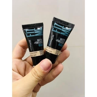 Kem Nền Mịn Nhẹ Kiềm Dầu Fit Me Maybelline New York Matte and Poreless Foundation 5ml