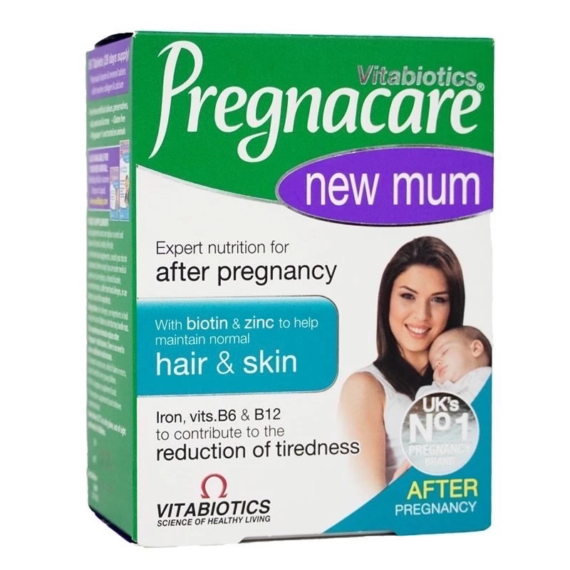 Viên uống Pregnacare New Mum 56 viên hàng Anh dành cho phụ nữ sau sinh