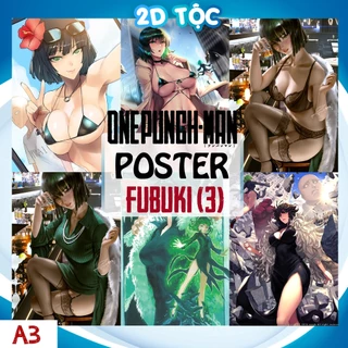 Poster A3 Fubuki (3) Anime Manga One Punch Man – 2D Tộc Shop