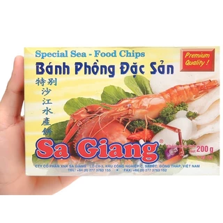 Bánh phồng đặc sản Sa Giang