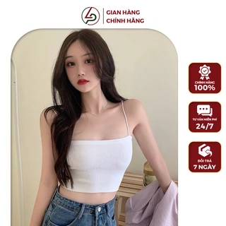 Áo Ống 2 Dây LP Ôm Body, Dây Sợi Bún Size S/M