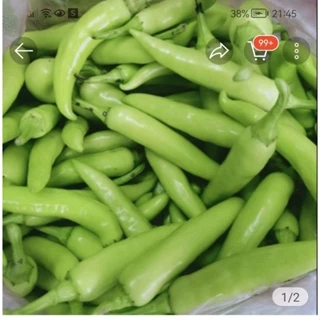 1KG ỚT SỪNG XANH (ĐẶC SẢN HUẾ )