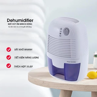 Máy hút ẩm mini Dehumidifier XROW 600A trắng dành cho đàn Piano, Tủ máy ảnh, ống kính máy ảnh, Tủ quần áo... Lỗi 1 đổi 1