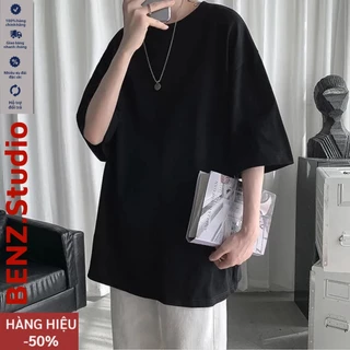 Áo thun Unisex 20We Basic Tee phông trơn nam nữ RP_01 tay lỡ oversize form rộng 4 màu *