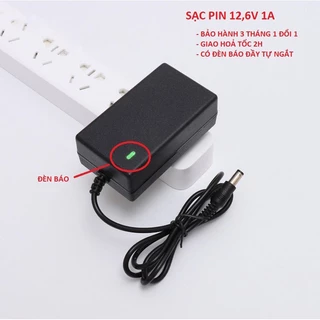 Sạc Pin LI-ON 12V 2A Tự Ngắt Khi Sạc Đầy,Bảo Hành 3 Tháng