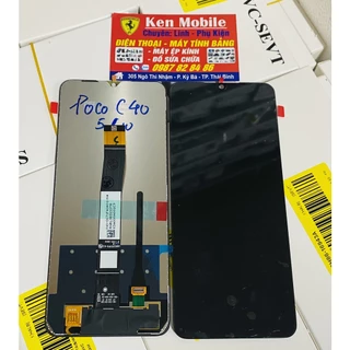 Màn hình full Bộ tương thích Xiaomi Redmi 10C / Poco C40 / Poco C50 (tặng keo dán + cường lực)