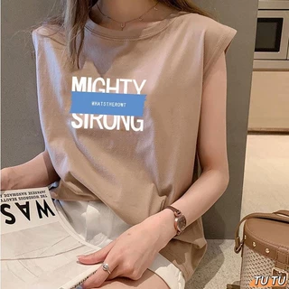 Áo thun sát nách ba lỗ nữ Mighty Sirong thể thao