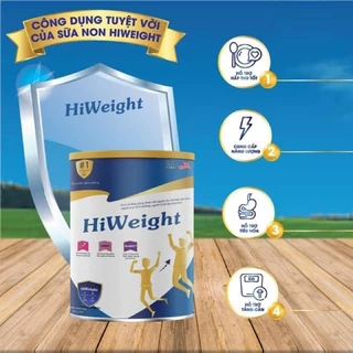 Sữa bột Hiweight lon 650g giúp tăng cân