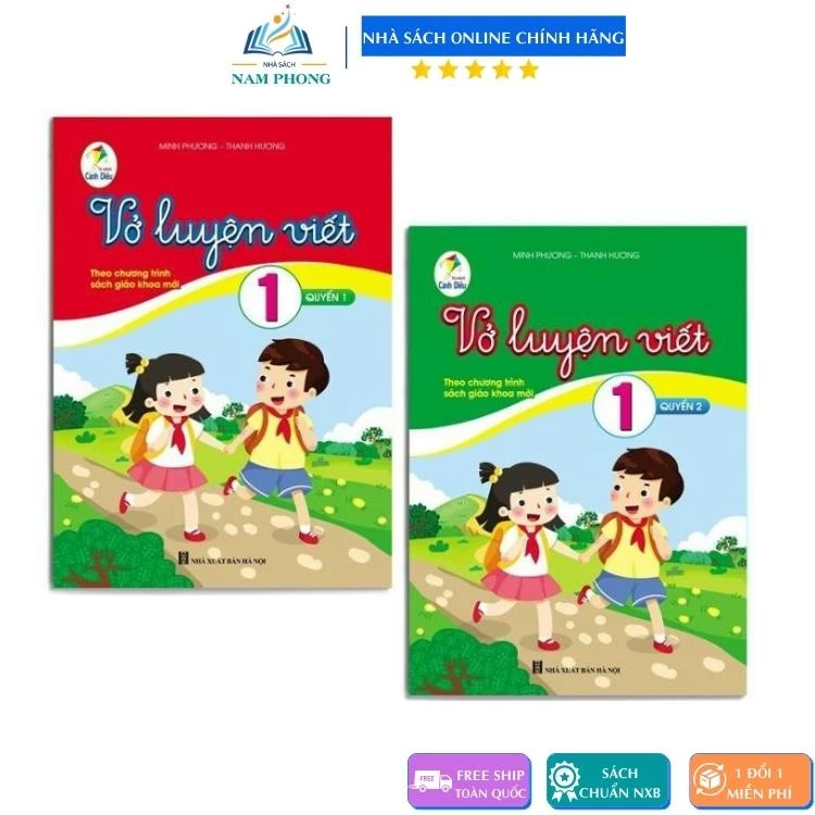 Sách - Vở Tập Viết,Luyện Viết Cho Học Sinh Lớp 1 - Theo Chương Trình Sách Giáo Khoa Mới - Tủ Sách Cánh Diều