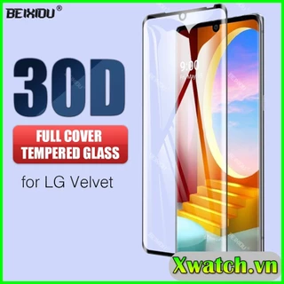 Cường lực UV màn cong 3D Full màn cho LG G9 Velvet bảo vệ màn hình