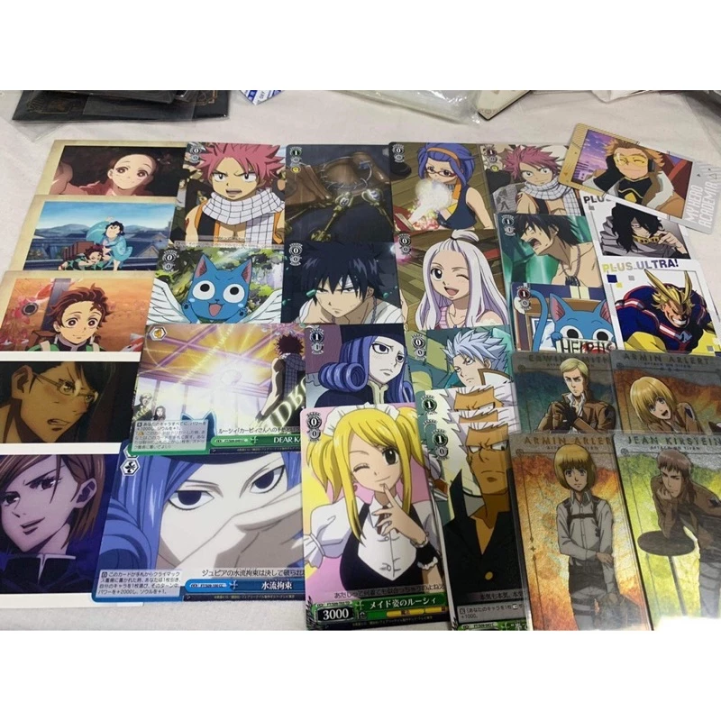 [SẴN]CARD GAME FAIRY TAIL + POLA JJK + CARD AOT + CARD KNY (không ôm)