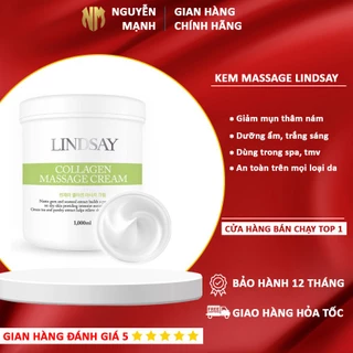 Kem Massage 1000 Gr, Kem Massage LINDSAY Hàn Quốc Cao Cấp