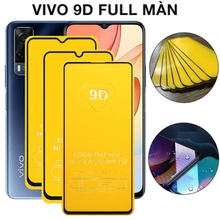 Cường lực vivo Y55 Y21s Y33s Y91c Y20s Y12s Y50 Y11 Y15 Y17 Y19 U20 Y5s U10 Y1s V15 Pro Y16 full màn tổng hợp Kính-[9D]