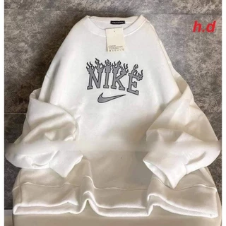 áo nỉ bo gấu sweater lửa