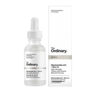 Serum B3 The Ordinary niacinamide 10% + Zinc 1% (30ml) tinh chất mờ thâm, giảm viêm, giảm mụn [chính hãng]