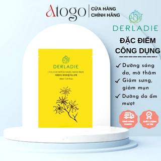 Mặt Nạ Giảm Mụn, Dưỡng Dáng Da Derladie Witch Hazel Mask Pack 30ml