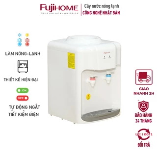 Cây nước nóng lạnh để bàn mini nhập khẩu Nhật Bản FUJIHOME WD5510E tự động ngắt tiết kiệm điện