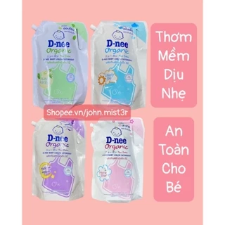 Nước Giặt Dnee Thơm Mềm Dịu Nhẹ An Toàn Cho Bé 1400ML Nội Địa Thái Lan