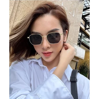 Kính mát retro, kính râm nam nữ chuẩn Uv400 hotgirl Quỳnh Lương mã C13 Jolie eyewear