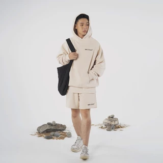 Áo Hoodie Nỉ Bông MBC Studio F/W 2022 Collection - Đen/Nâu/Kem