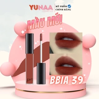 [Màu Mới 39] Son Kem Lì BBIA 39 Nâu Đỏ (Đỏ Đất) - Last Velvet Lip Tint