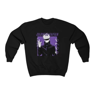 Áo Sweater Jujutsu Kaisen Satoru Gojo Crewneck mẫu áo Anime cực chất