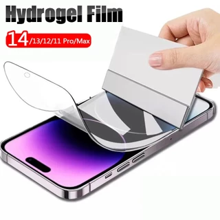 Miếng Dán Hydrogel Mềm Trong Suốt Bảo Vệ Màn Hình Cho iPhone 14 Pro Max / 11 12 13 Pro Max / 12 13 Mini