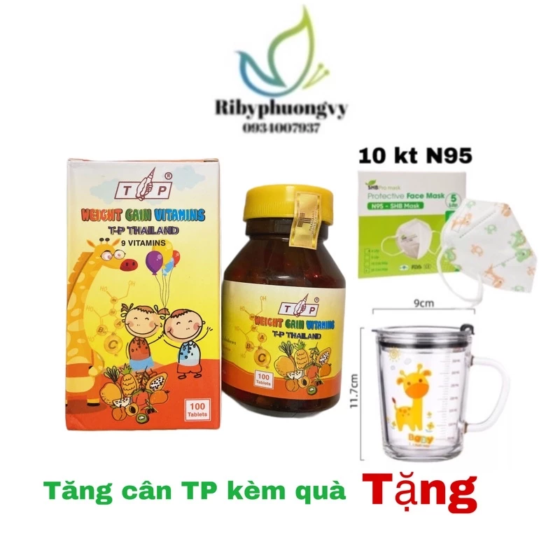 9 Vitamin Tăng Cân TP Thái Lan sản phẩm chính hãng