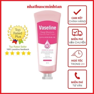 Kem dưỡng da tay Vaseline Deep Moisture Hand & Nail Cream 60ml