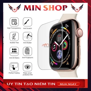 Miếng dán PPF  chất liệu tự phục hồi màn hình dành cho Apple Watch Series 38/40/41/42/44/45mm cao cấp full màn hình,