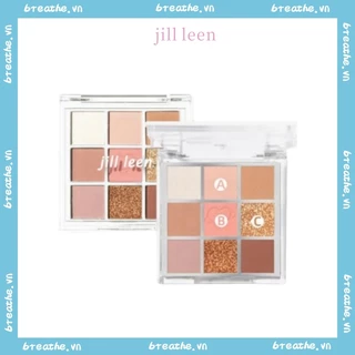 Bảng Phấn Mắt Jill LEEN Mini Nhiều Màu Sắc Lấp Lánh Chống Thấm Nước