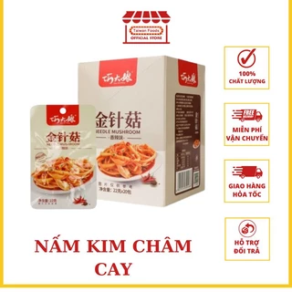 Nấm Kim Châm Sốt Cay - Siêu Ngon Gói 22gr