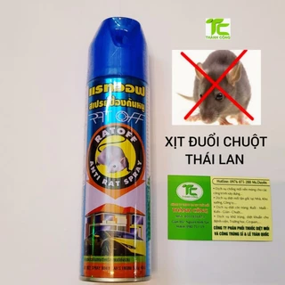 Combo 2 chai Thuốc xịt đuổi chuột Thái Lan chai 200ml_Thuốc xịt chuột thảo mộc hiệu quả không độc