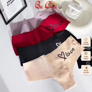 Quần lót nữ - quần lót đúc su love mát lạnh Q 1089 BC_CHIC LINGERIE