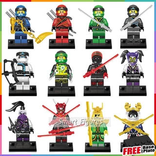 Ninjago Minifigures Mr.E Ultra Violet Hutchins Samurai X Jay Walker Lloyd Đồ chơi Quà tặng Mini Figures EG18013