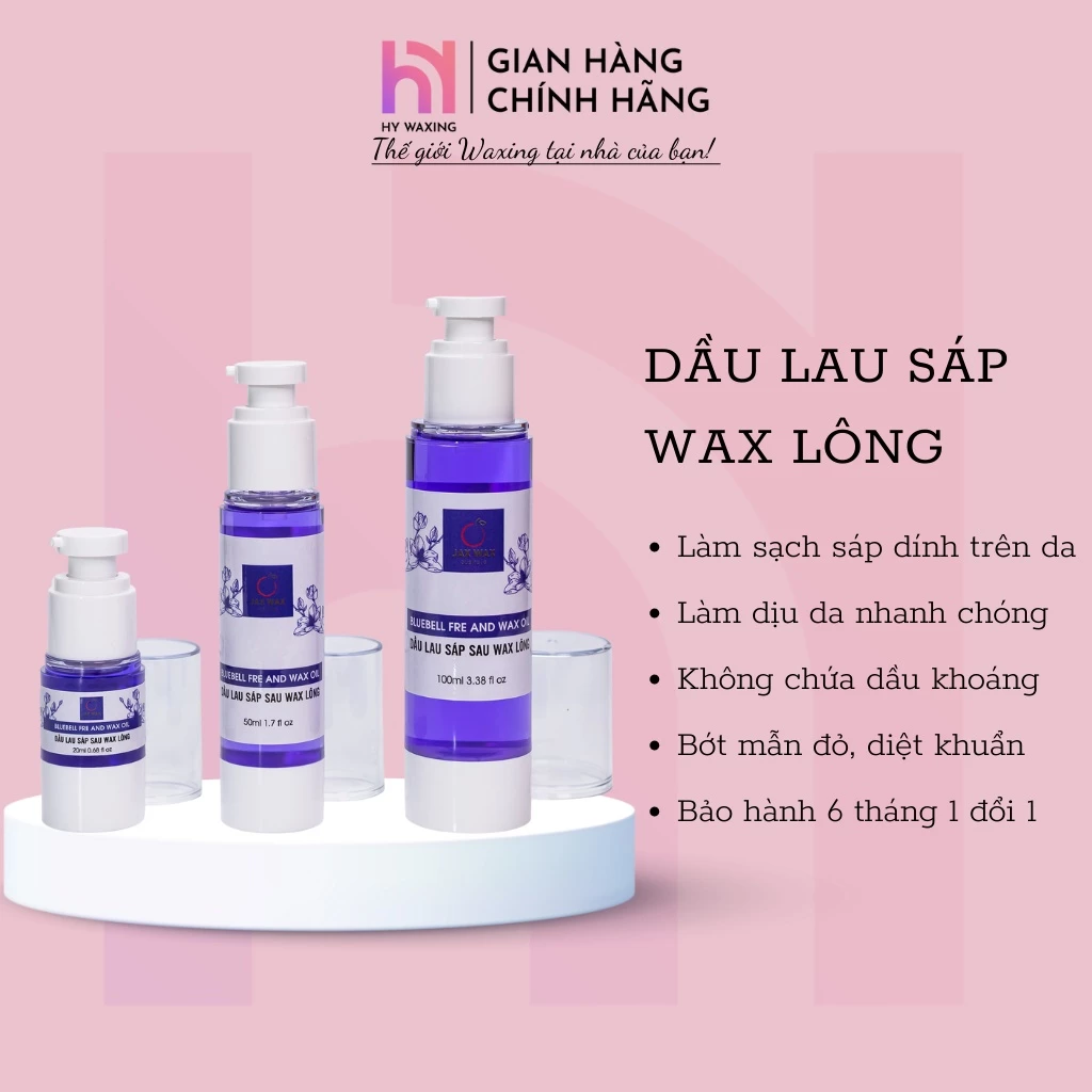 [Mã BMLT35 giảm đến 35K đơn 99K] Dung Dịch Lau Sạch Sáp Thừa Sau Khi Wax Lông HY WAXING Dịu Nhẹ1014