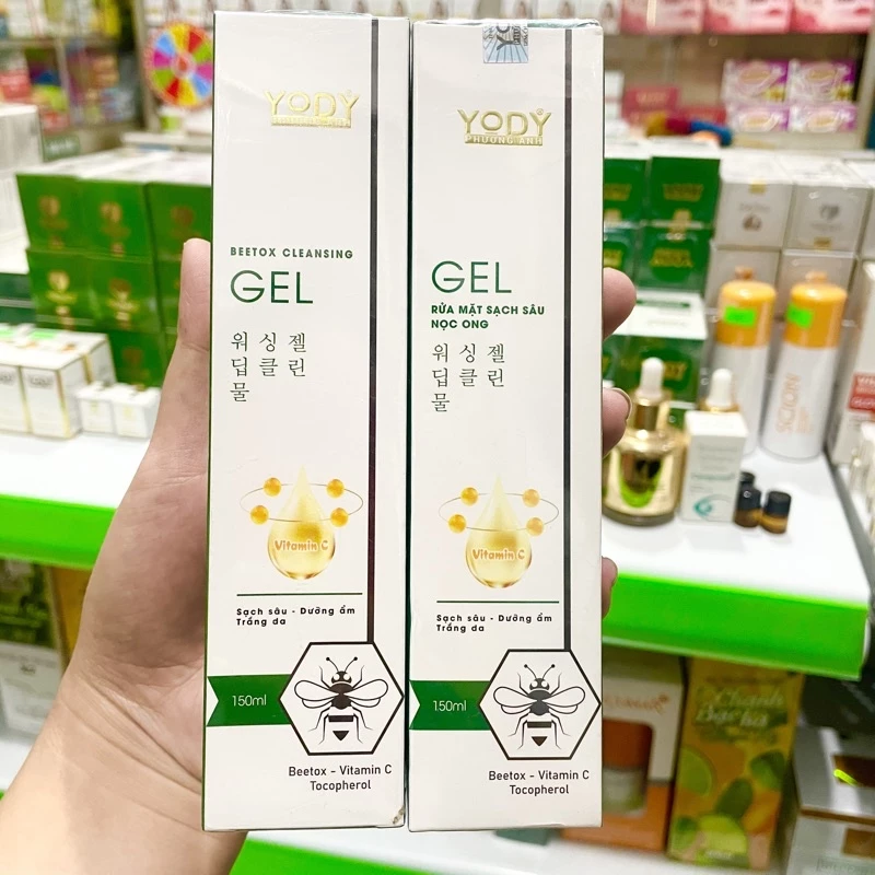 Gel rửa mặt nọc ong Phương Anh chai 150ml