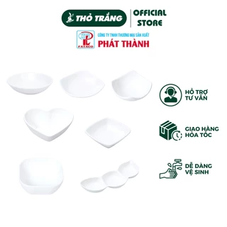 Chén Bát Nước Chấm, Dĩa Đĩa Tiêu Các Loại Nhựa Melamine Horeca Giả Sứ Fataco