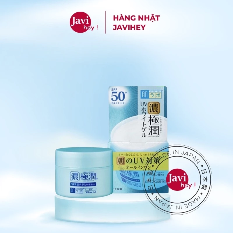 Kem dưỡng da Hadalabo UV SPF 50+ , Kem Hada Labo Gokujyun Hyaluronic 7 in 1 Nhật Bản
