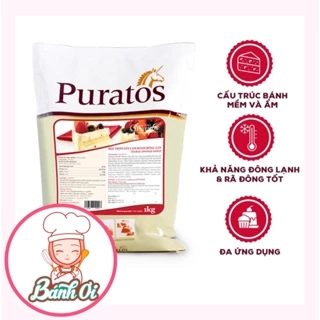 Bột trộn sẵn bánh bông lan Tegral Sponge Gold - Puratos 1kg