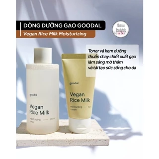 Dòng dưỡng gạo thuần chay GOODAL VEGAN RICE MILK MOISTURIZING