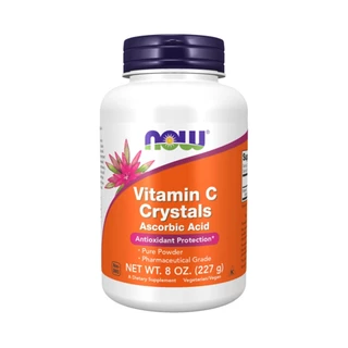 Bột Now Foods Vitamin C Crystals Ascorbic Acid 227g