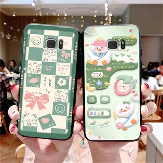 Ốp lưng Samsung S6 / S6 EDGE / S7 / S7 EDGE gấu, thể thao cá tính bo viền cute siêu bền