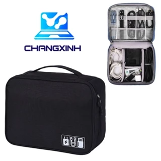 Túi đựng phụ kiện đa năng CHANGXINH TT136 đựng sạc, cáp, chuột, bút, USB, tai nghe, ổ cứng di động...