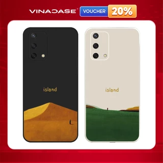 Ốp lưng Vina Case OPPO A1K/A3S/A54/A94/F9/ ....dẻo cạnh vuông bảo vệ camera hình Island